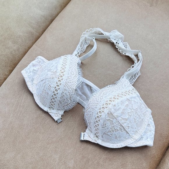 🌸 Like-New Victoria's Secret Beige White Bra | Size 32B 🌸 - Picture 5 of 5